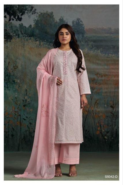 Ganga ekanta 5042 wholesale cotton dress material on amazon